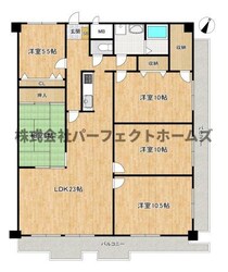 朝日プラザ寝屋川の物件間取画像